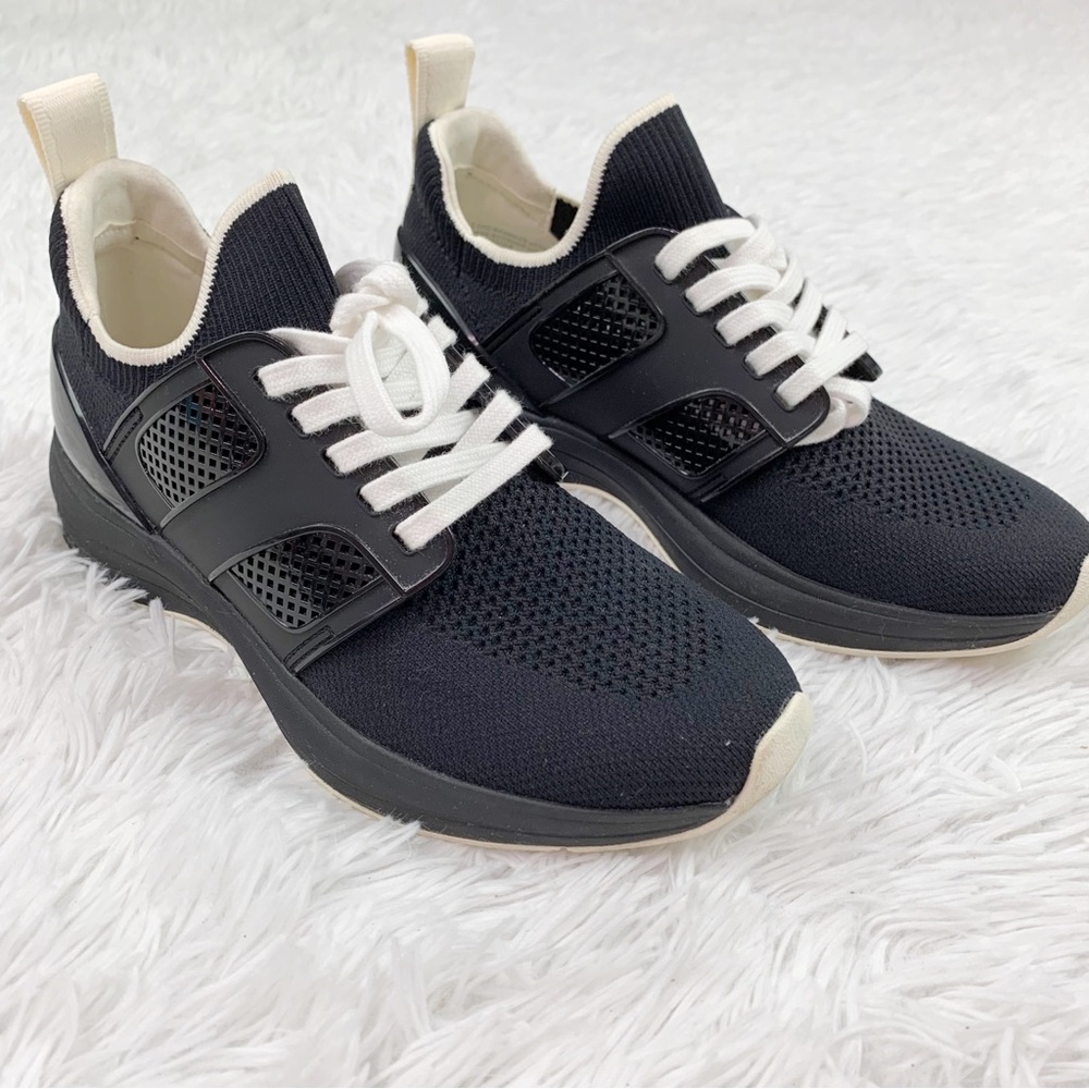 Tory Burch T Sock Runner Sneakers in black‎